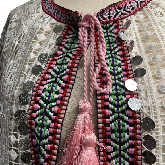 River Island Crochet Top Size Large - Picture 5 of 14